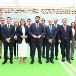 El presidente de la Comunidad, Fernando López Miras, clausura el acto con motivo del 25º aniversario de la empresa Ecocarburantes Españoles, radicada en el Valle de Escombreras