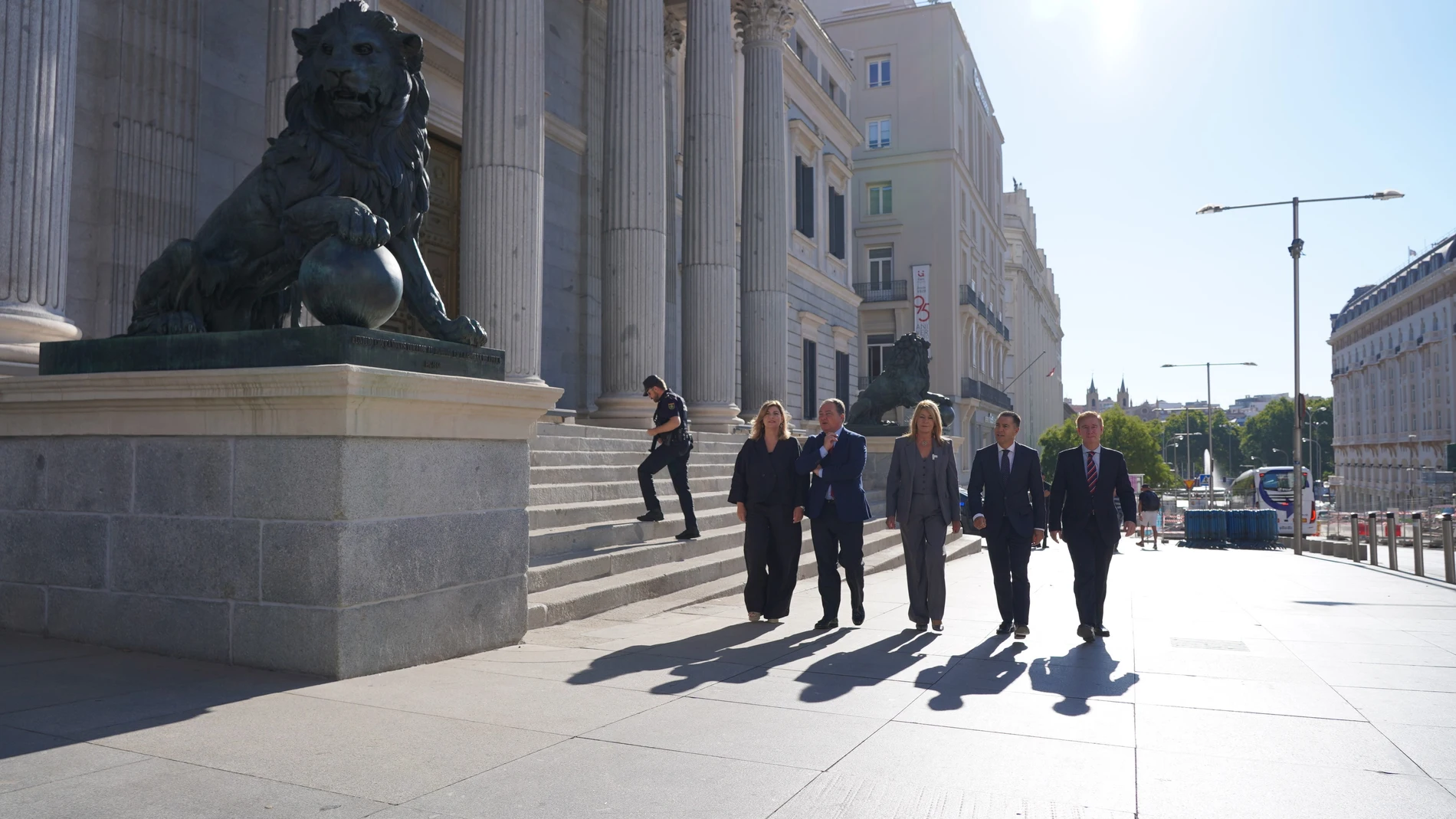 La alcaldesa de Huelva, Pilar Miranda, en el Congreso de los Diputados