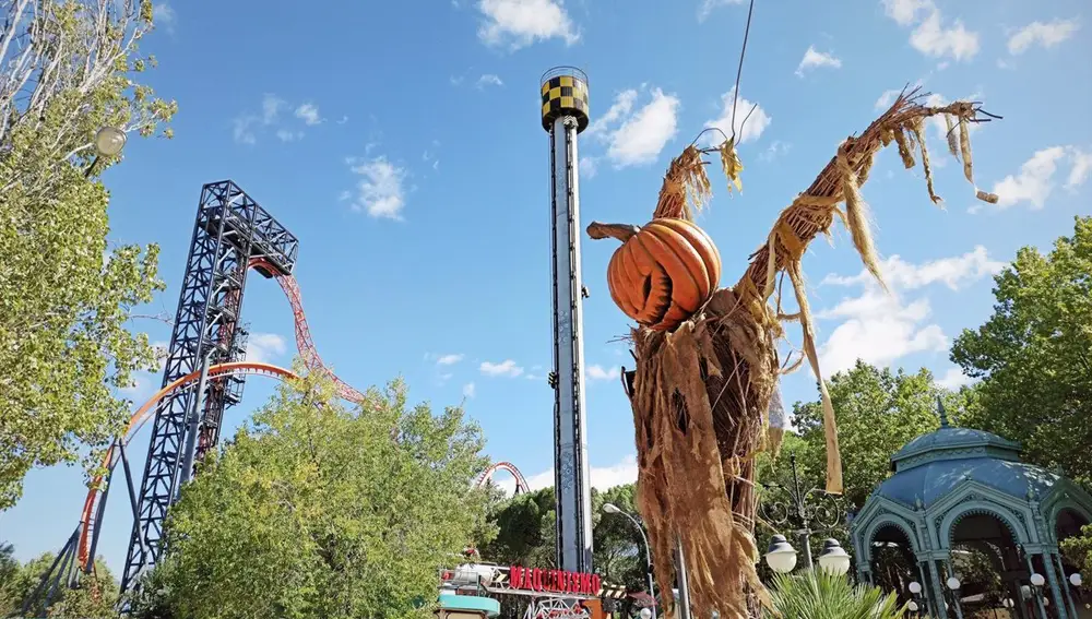 Halloween en Parque de atracciones de Madrid