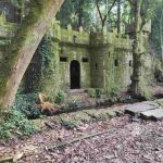 Castillo del bosque encantado de Aldán (Pontevedra). 