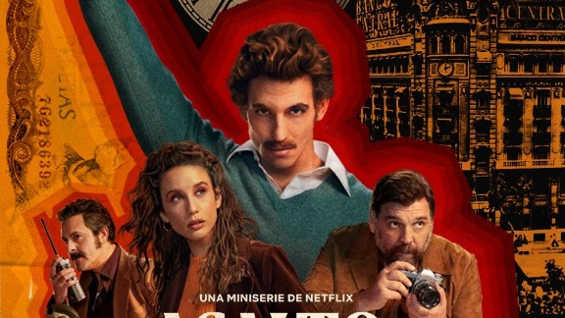 "Asalto al Banco Central" revela su primer tráiler