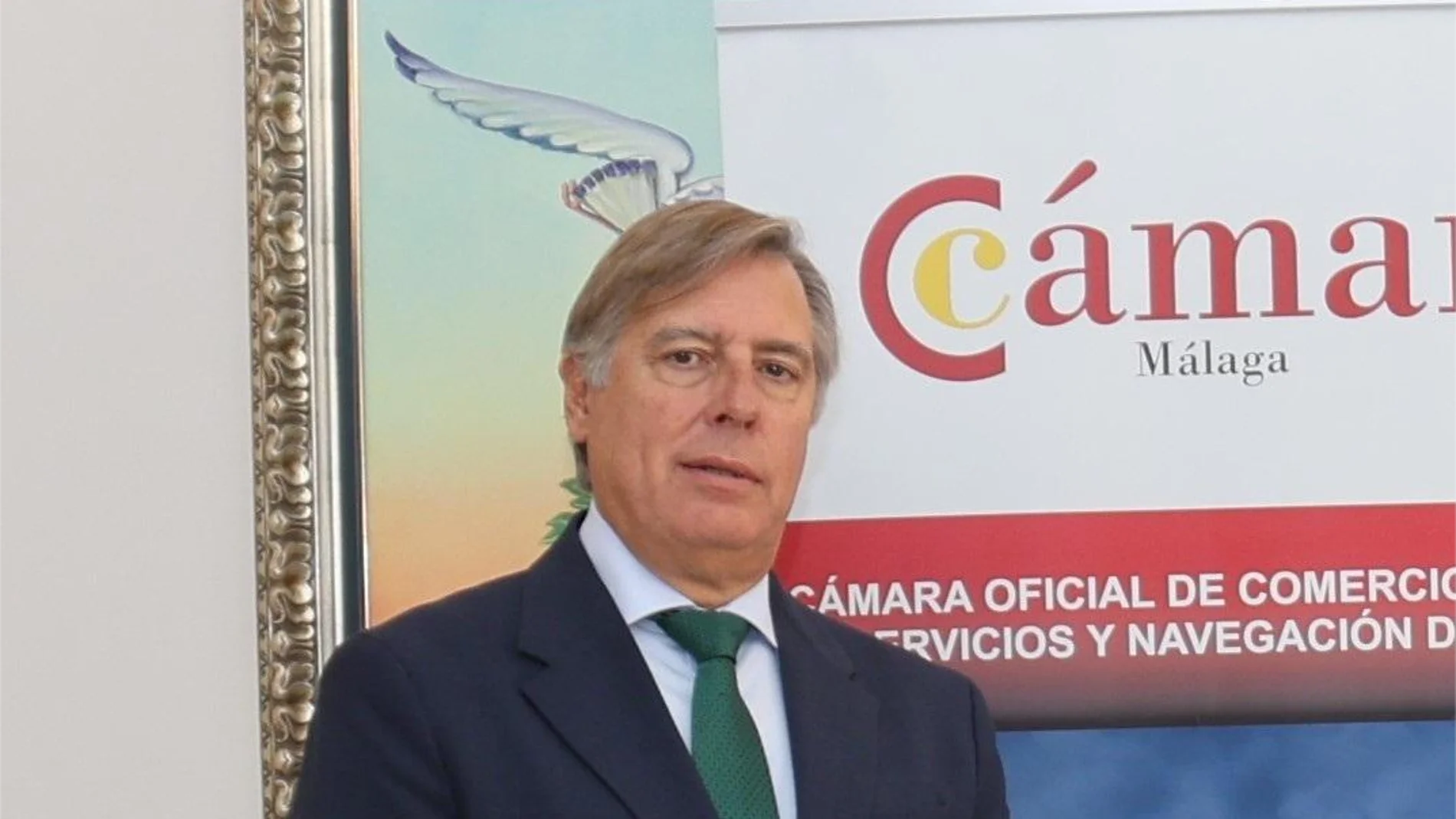 José Carlos Escribano, presidente de la Cámara de Comercio de Málaga
