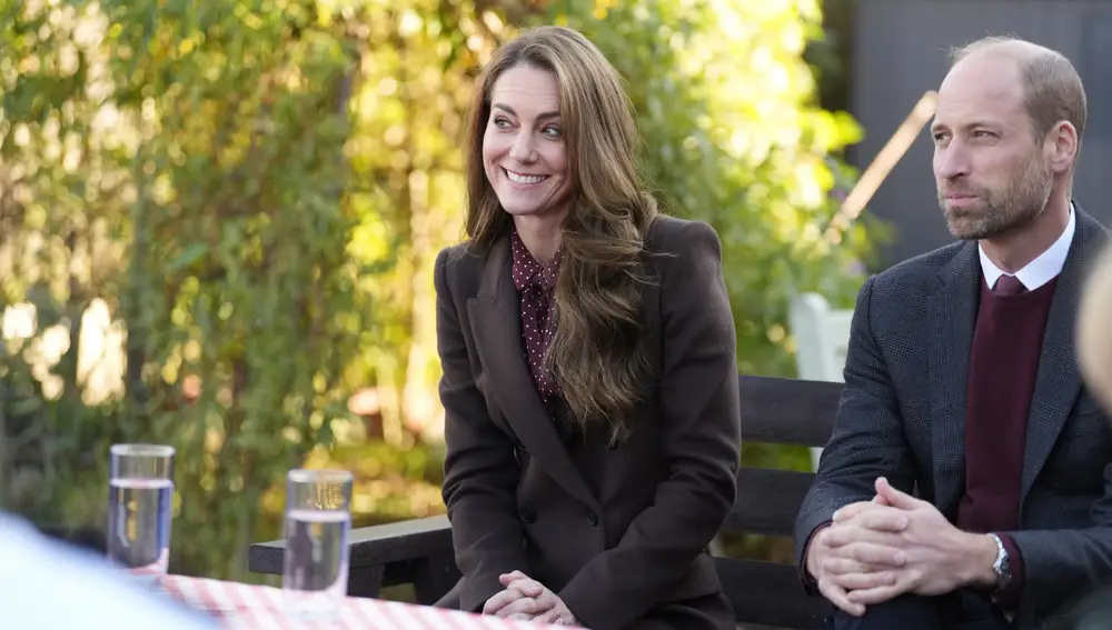 Kate Middleton y su look de la reaparición por sorpresa.