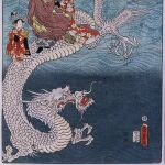 Dragón japonés, una de las criaturas de la mitología de este país