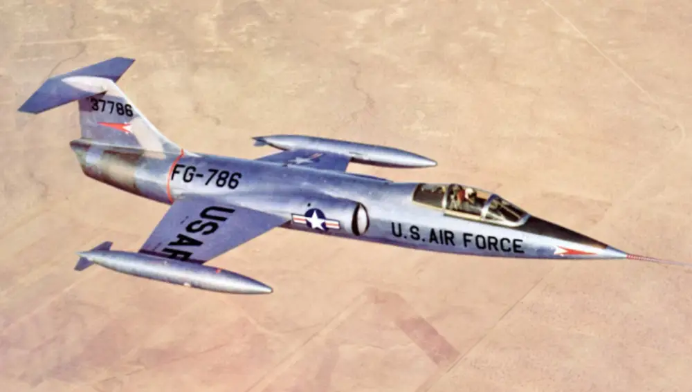 Primer prototipo del F-104.