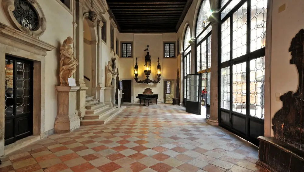 Imagen del conservatorio veneciano Benedetto Marcello, ubicado en el Palazzo Pisani Moretta de Venecia