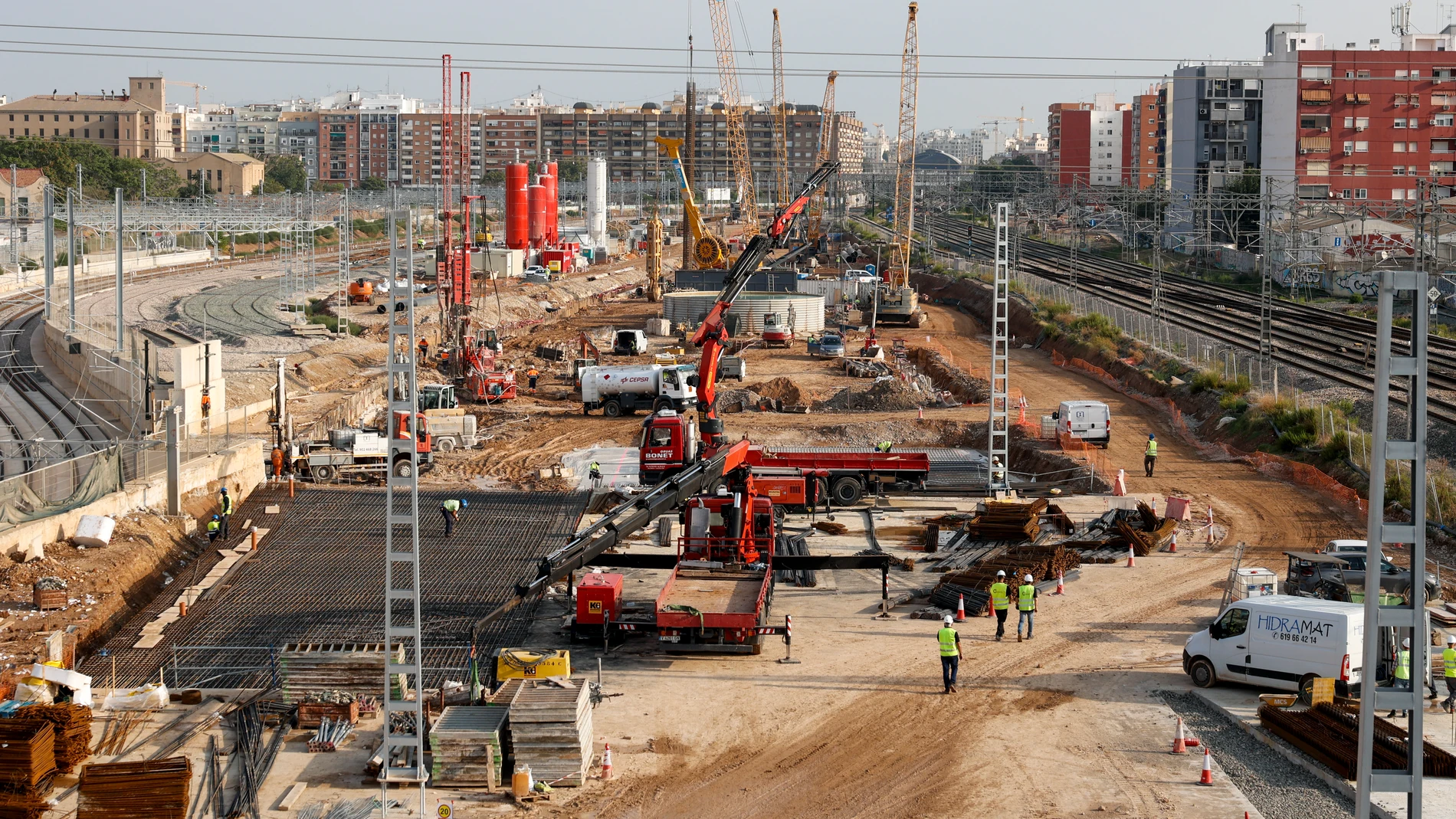 Valencia paga otros 4 millones de los 132 que costará su parte en soterrar las vías al sur
