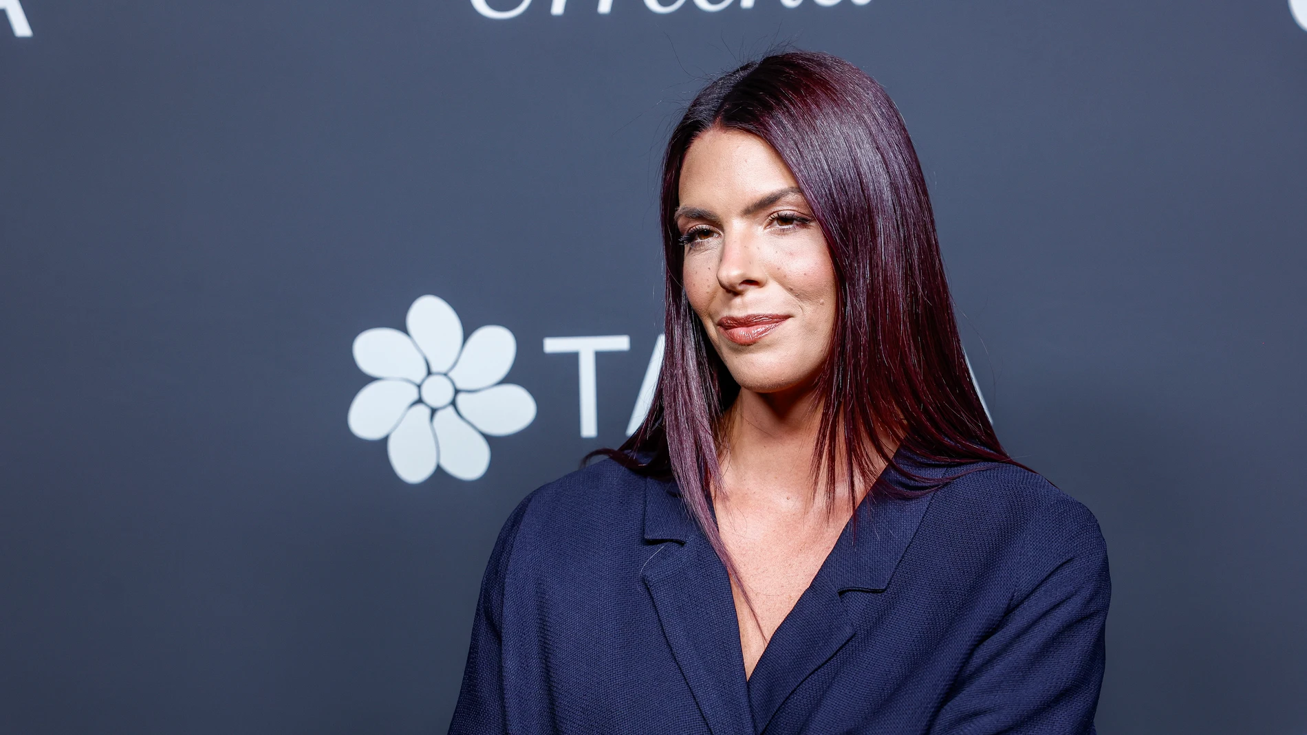 Laura Matamoros, ayer en la fiesta aniversario de Tacha en Madrid