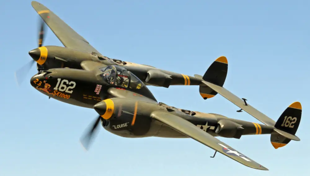 P-38 Lightning.