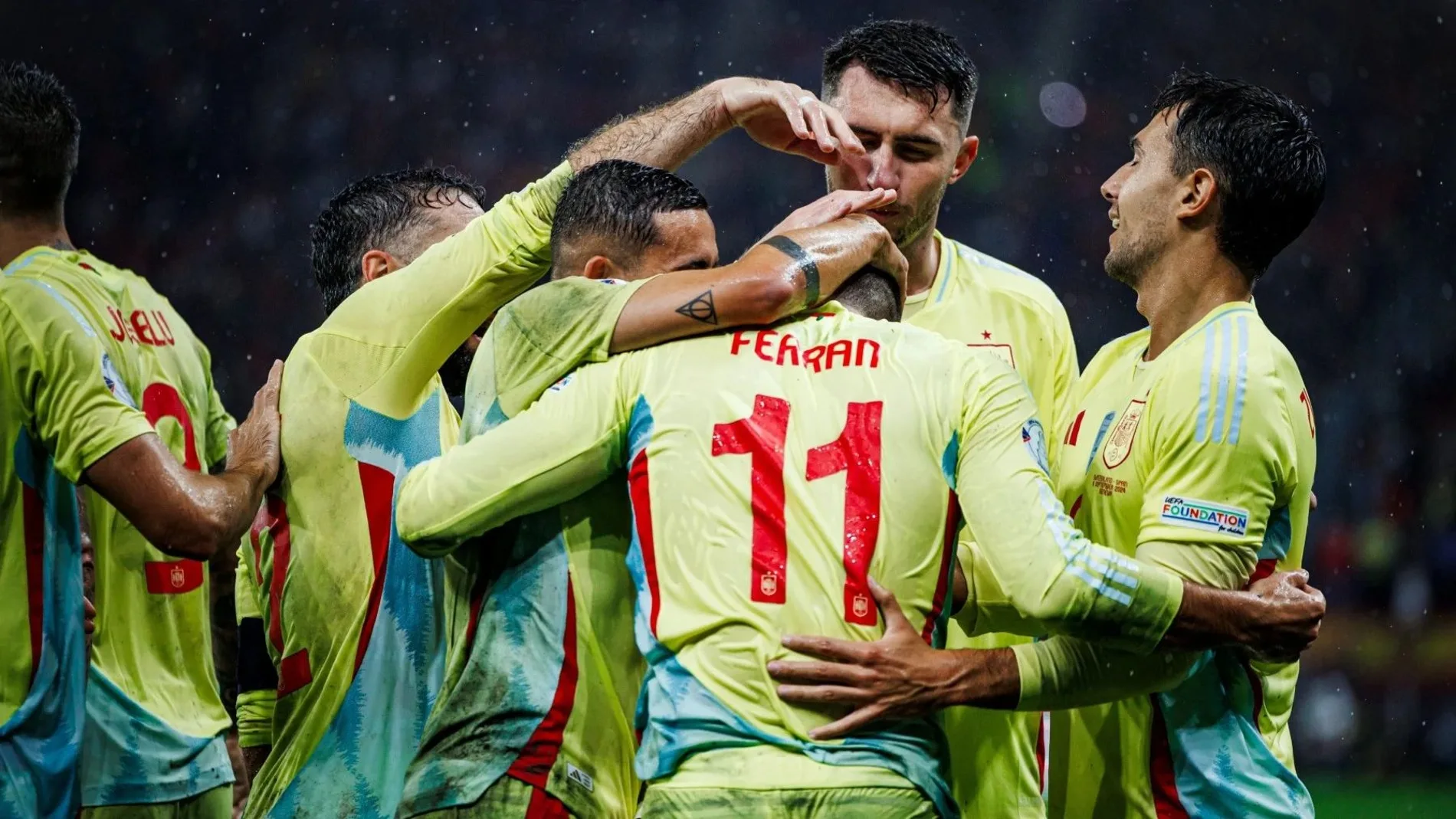 Posible alineación de España frente a Dinamarca, UEFA Nations League.
