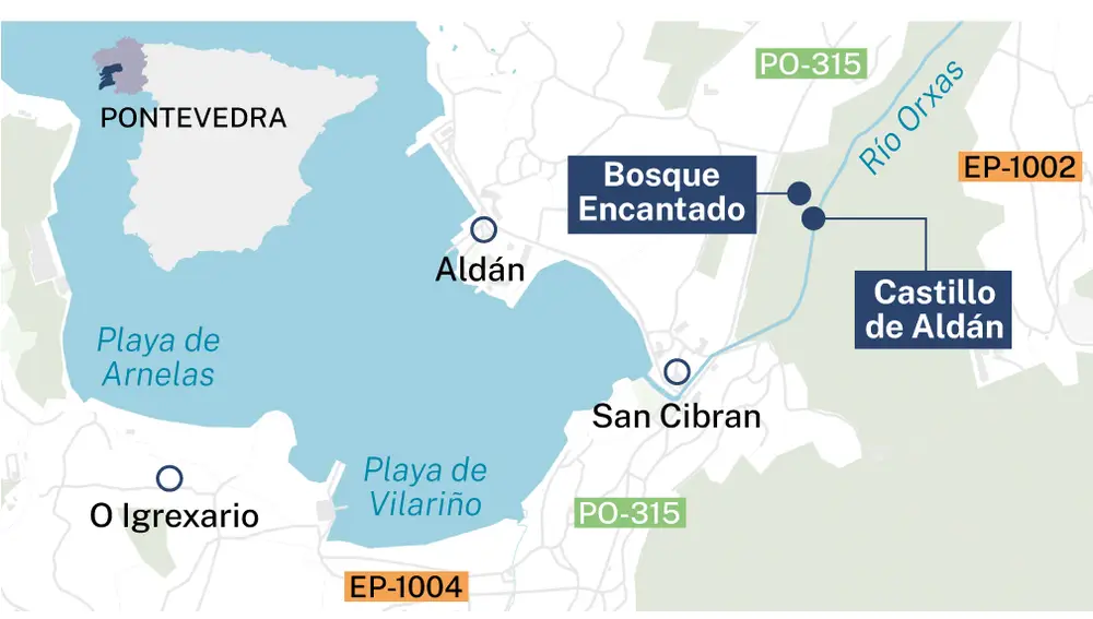 Aldán, Pontevedra