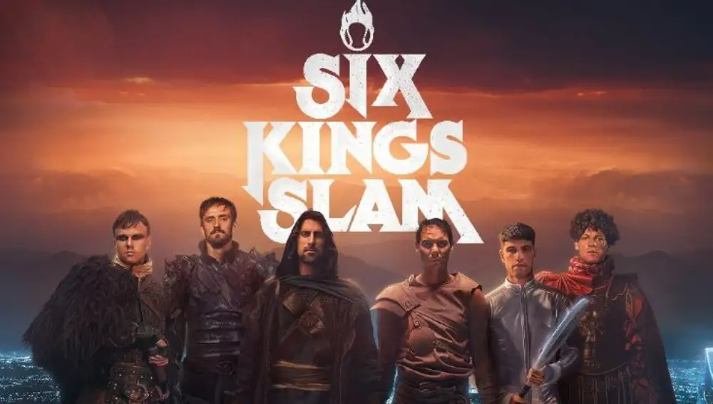 Cartel de la exhibición del Six Kings Slam con Nadal y Alcaraz