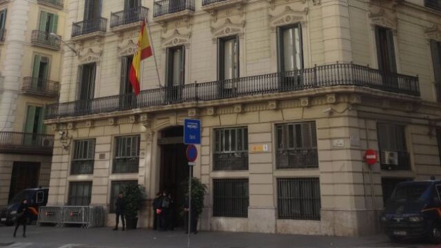 La comisaría de la Policía Nacional en la Via Laietana