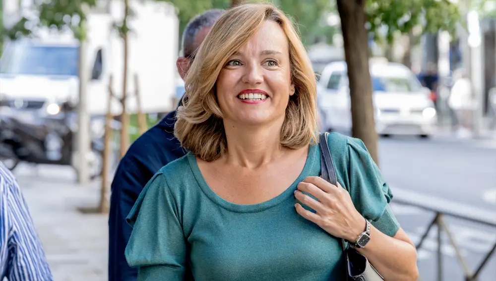 La portavoz de la CEF y ministra de Educación y FP, Pilar Alegría