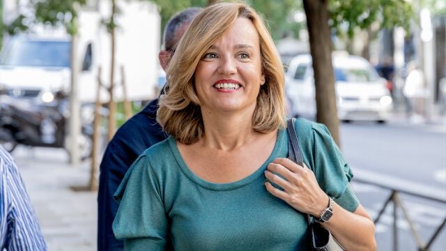 La portavoz de la CEF y ministra de Educación y FP, Pilar Alegría