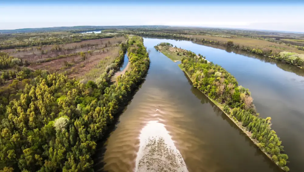 El Danubio, a su paso por Liberland.