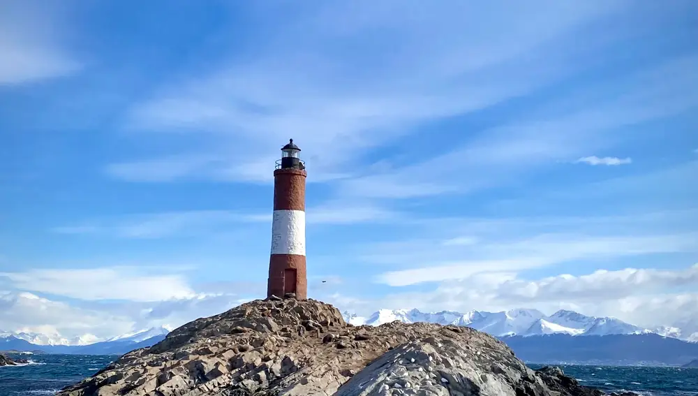 El faro Les Éclaireurs, una de las postales más representativas de Ushuaia