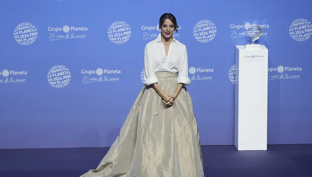 Esther Vaquero, presentadora del Premio Planeta 2024