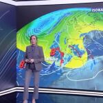 Silvia Laplana, presentadora de 'El Tiempo' en TVE