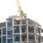 Imagen de archivo de un bloque de viviendas en construcción. 