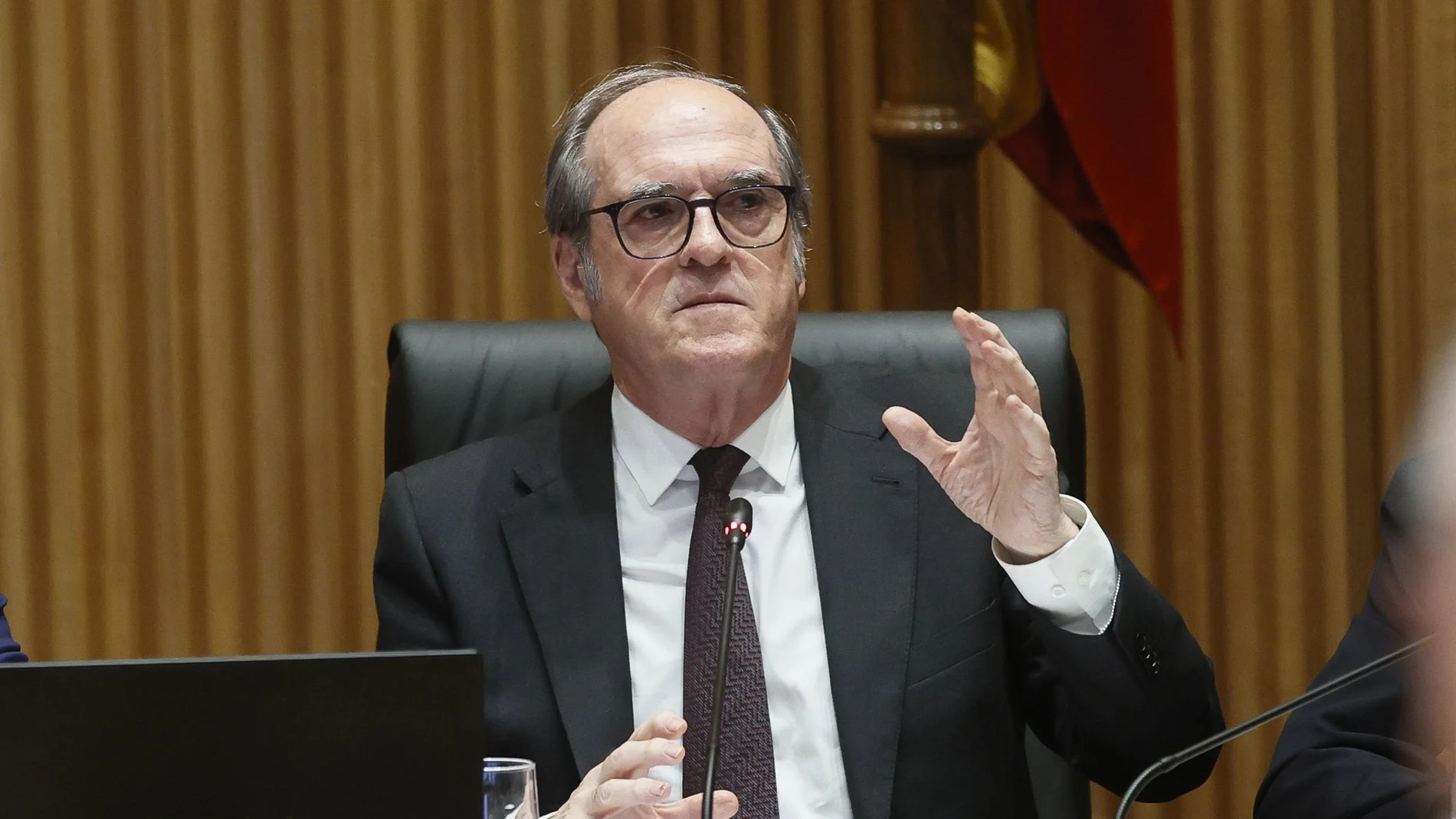 El Defensor del Pueblo, Ángel Gabilondo, comparece este martes ante la Comisión Mixta de Relaciones con el Congreso.