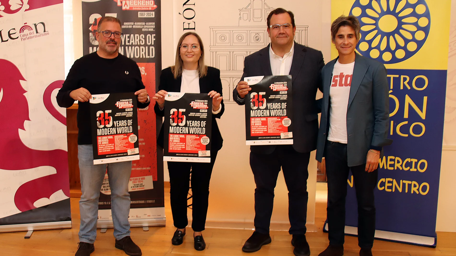 Presentación de la XXXV edición del Purple Weekend Estrella Galicia