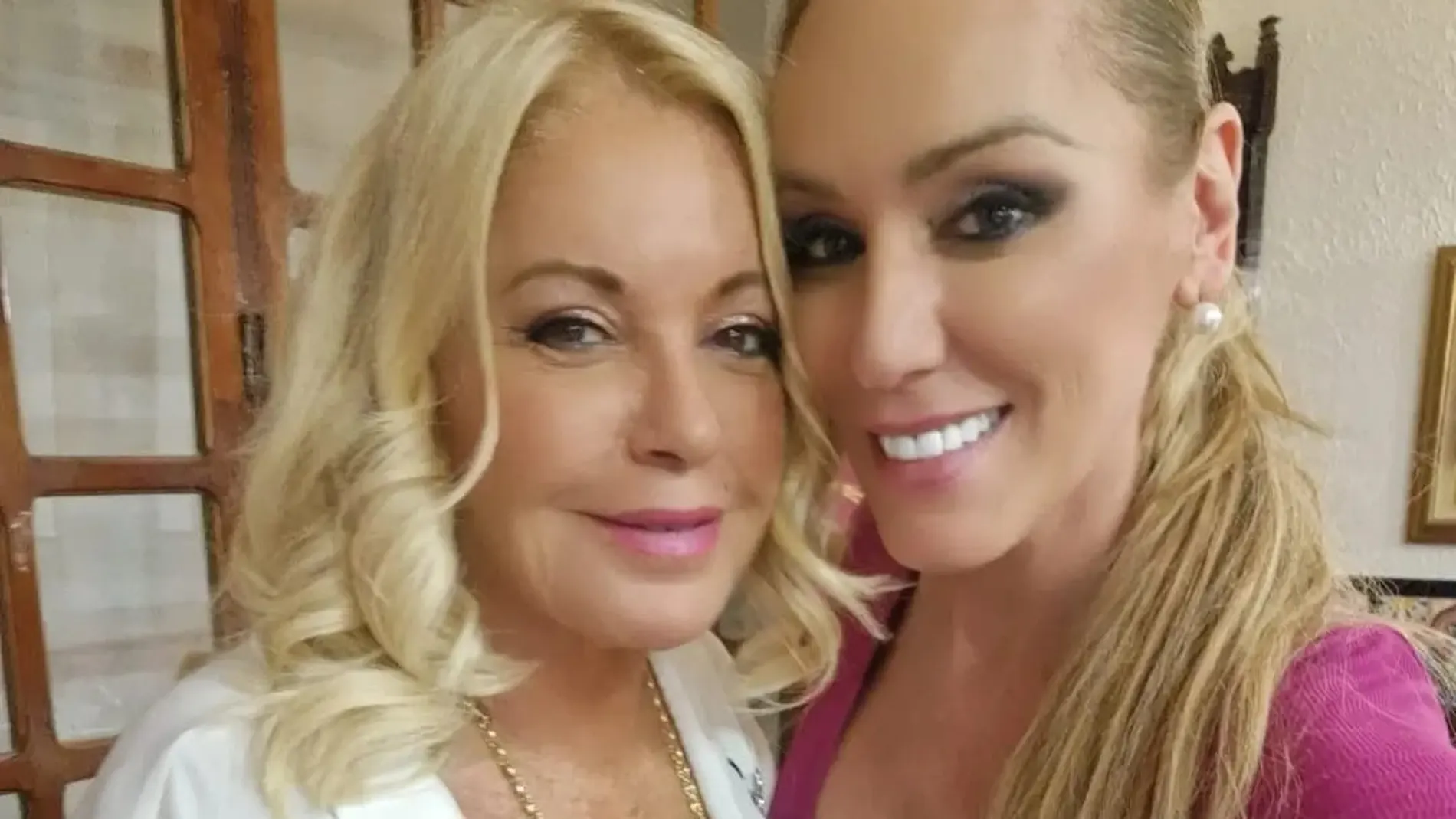 Bárbara Rey y Sandra Bruman