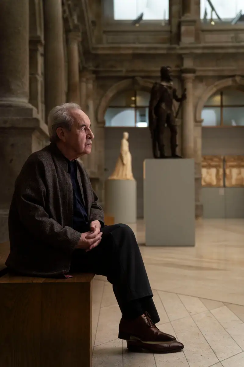 John Banville en el Museo del Prado. David Jar