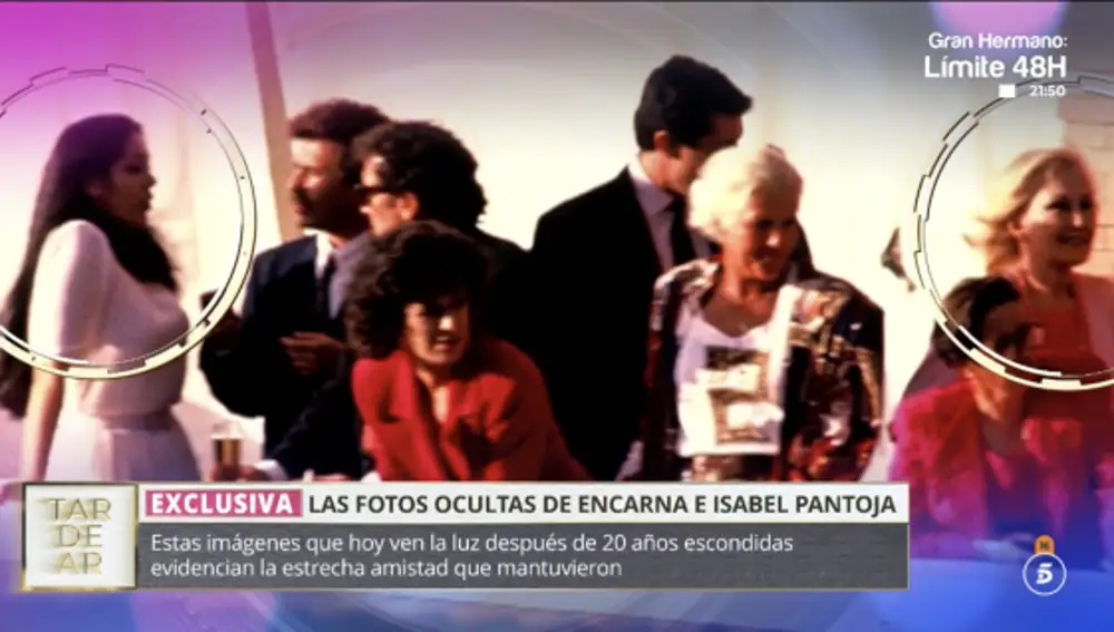 Isabel Pantoja y Encarna Sánchez