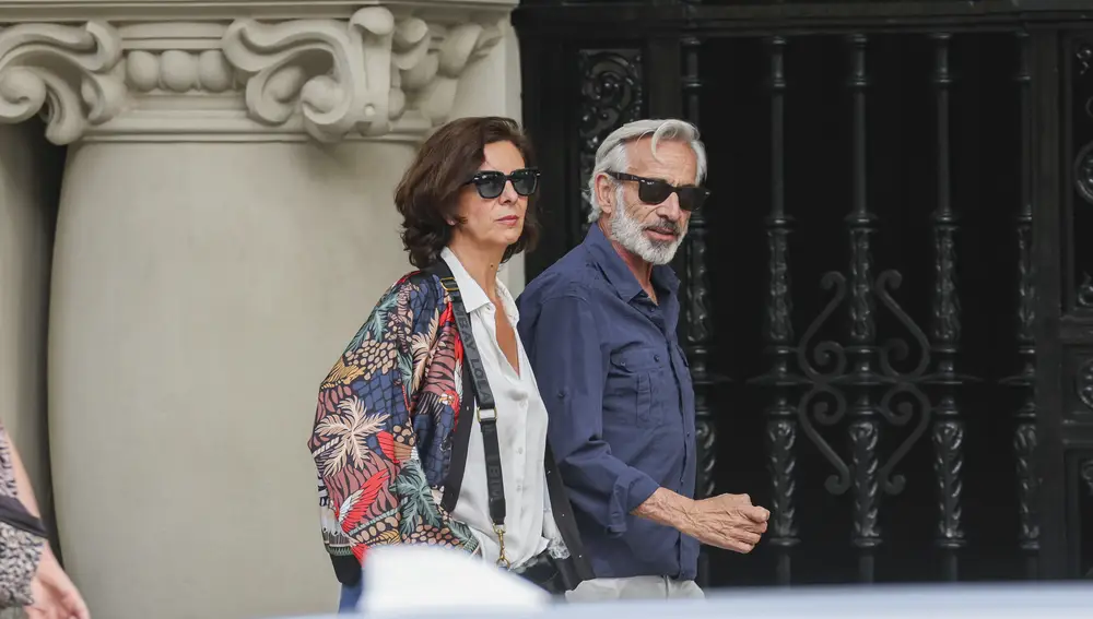 Imanol Arias, muy cómplice con Nuria Gutiérrez de Cos