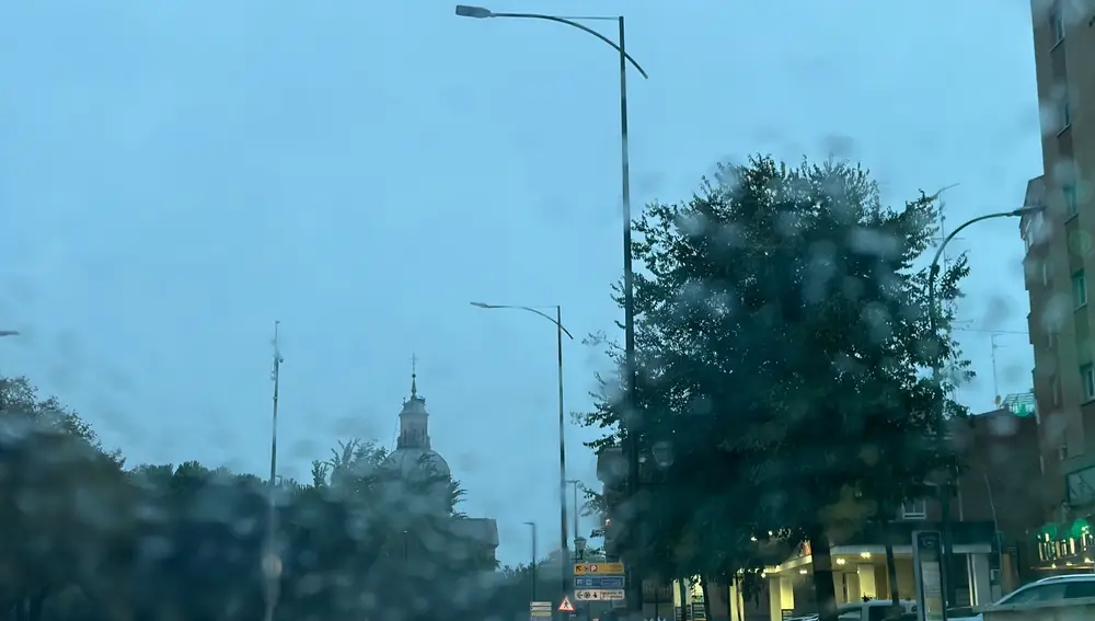 Lluvia en Talavera de la Reina (Toledo)