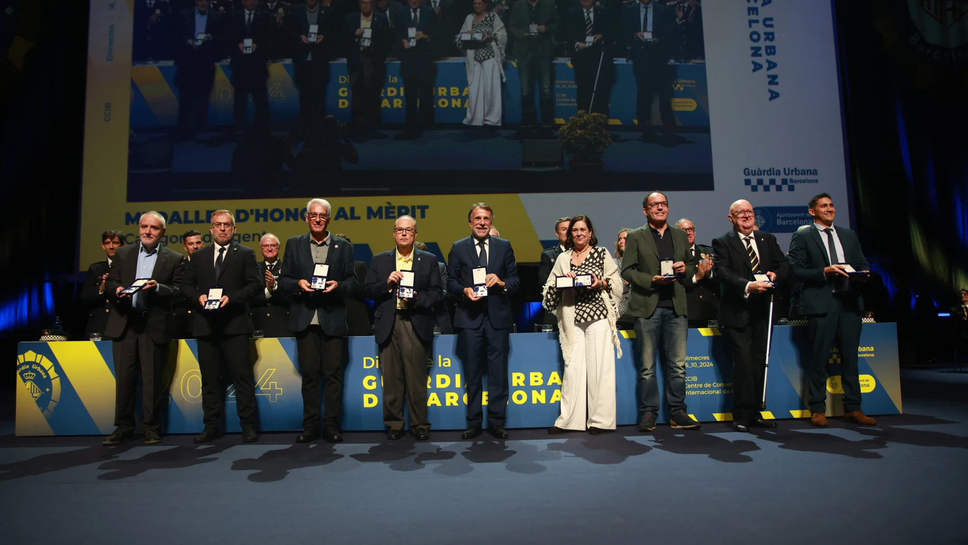 José Creuheras, medalla al mérito de la Guardia Urbana de Barcelona