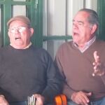 Faustino y Manolo Cabellom ambos fallecidos 
