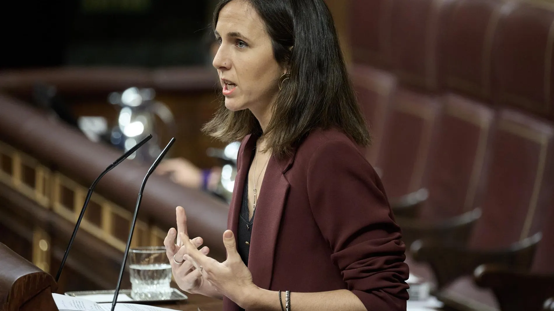 Belarra denuncia que el Gobierno "pisotea la voluntad de la ciudadanía" al no acoger a migrantes en "condiciones dignas"