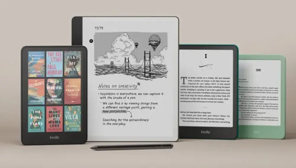 Todos los nuevos Kindle.