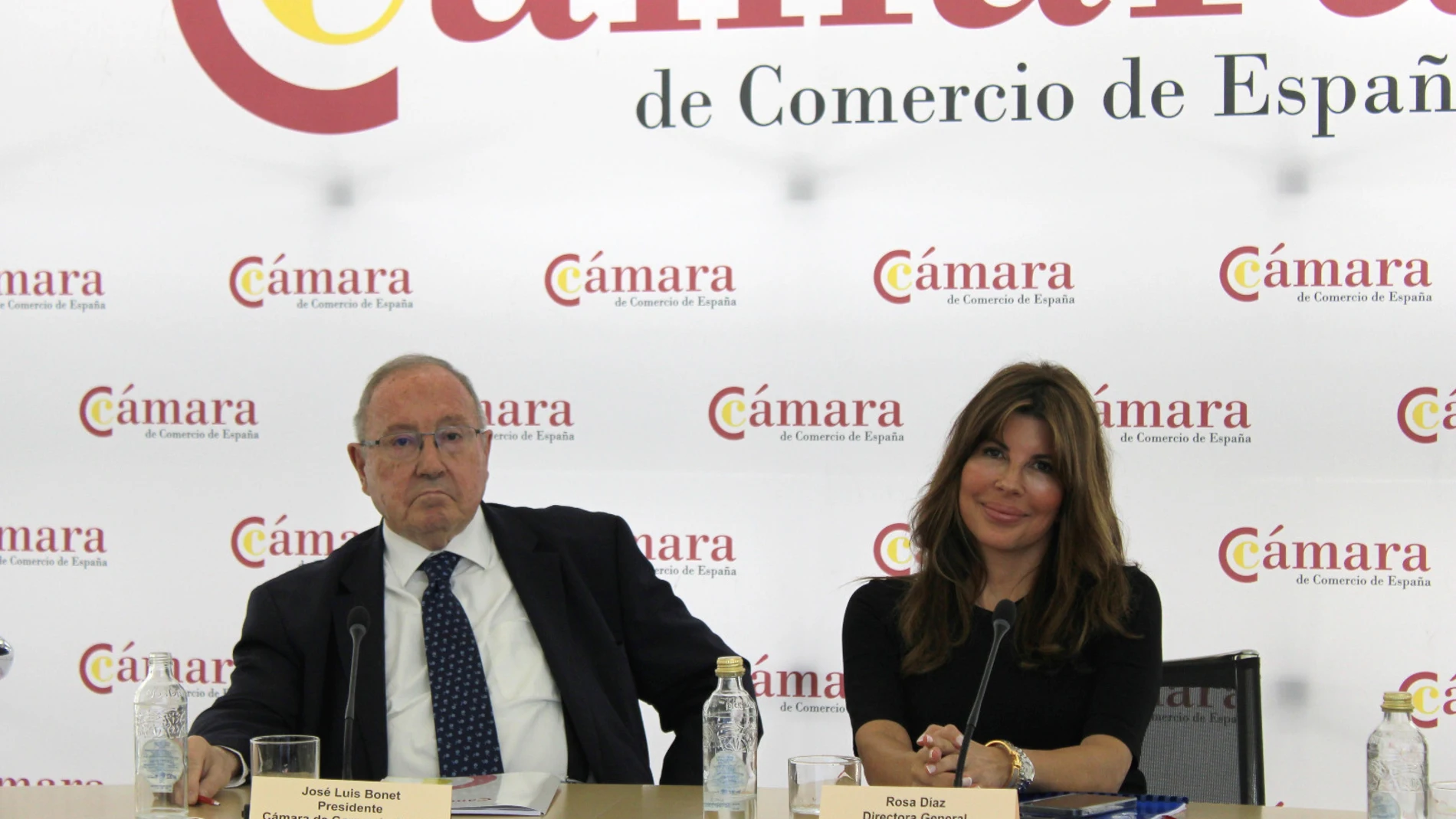 José Luis Bonet y Rosa Díaz, directora general de Sigmados