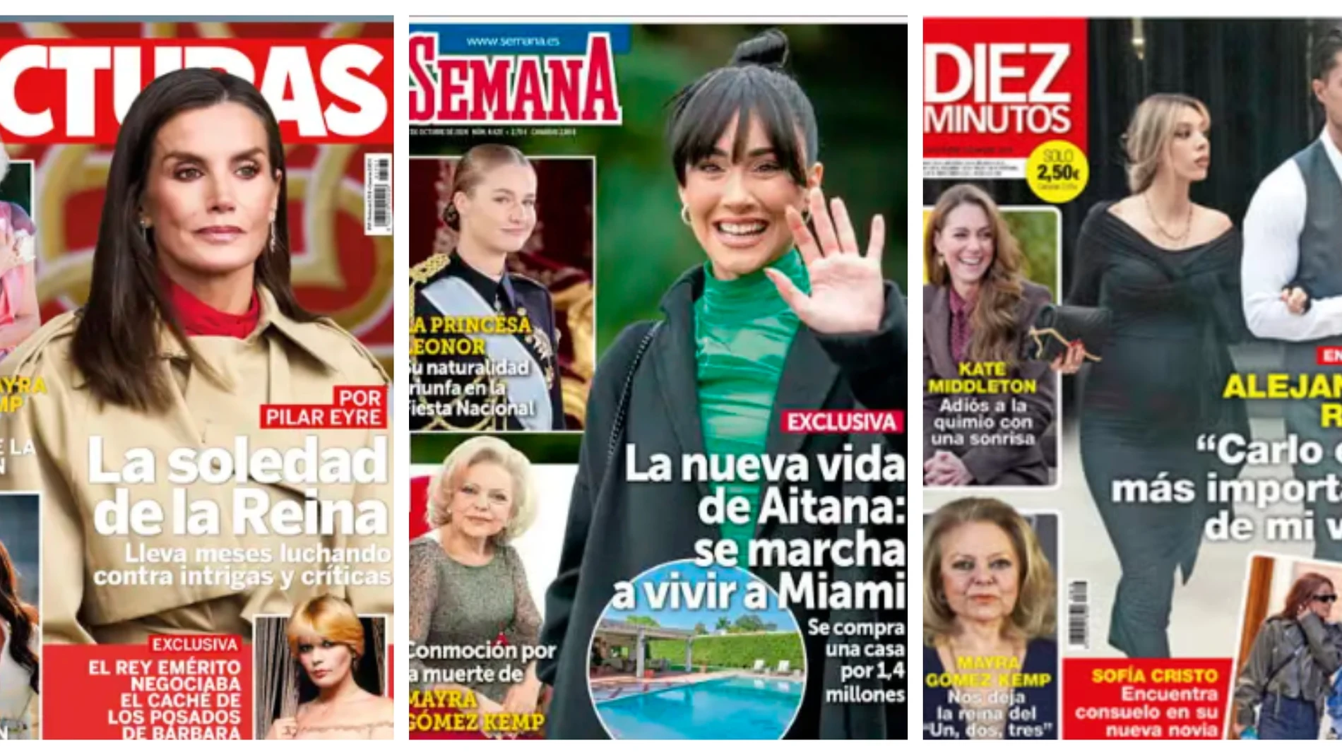 Portadas revistas del corazón 16 octubre 2024