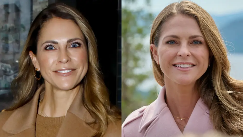 La princesa Magdalena de Suecia ahora y ella en junio de 2022