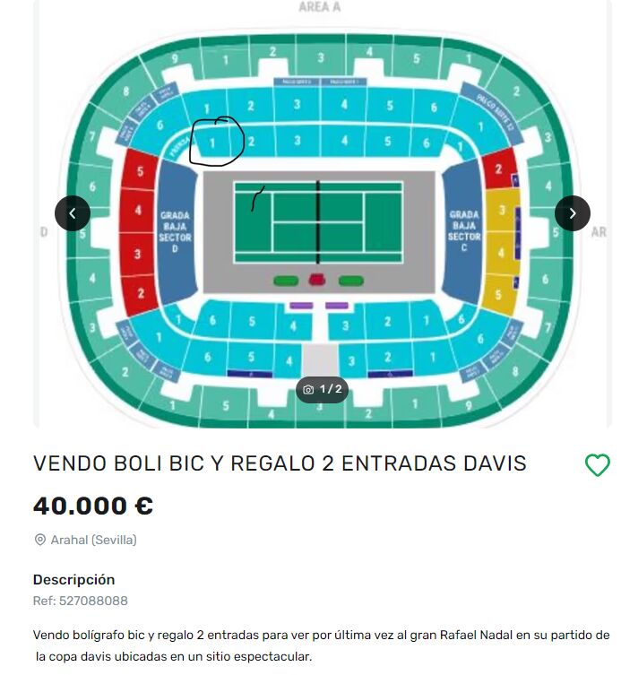 entradas Copa Davis