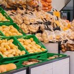 Imagen de un lineal de Mercadona con patatas