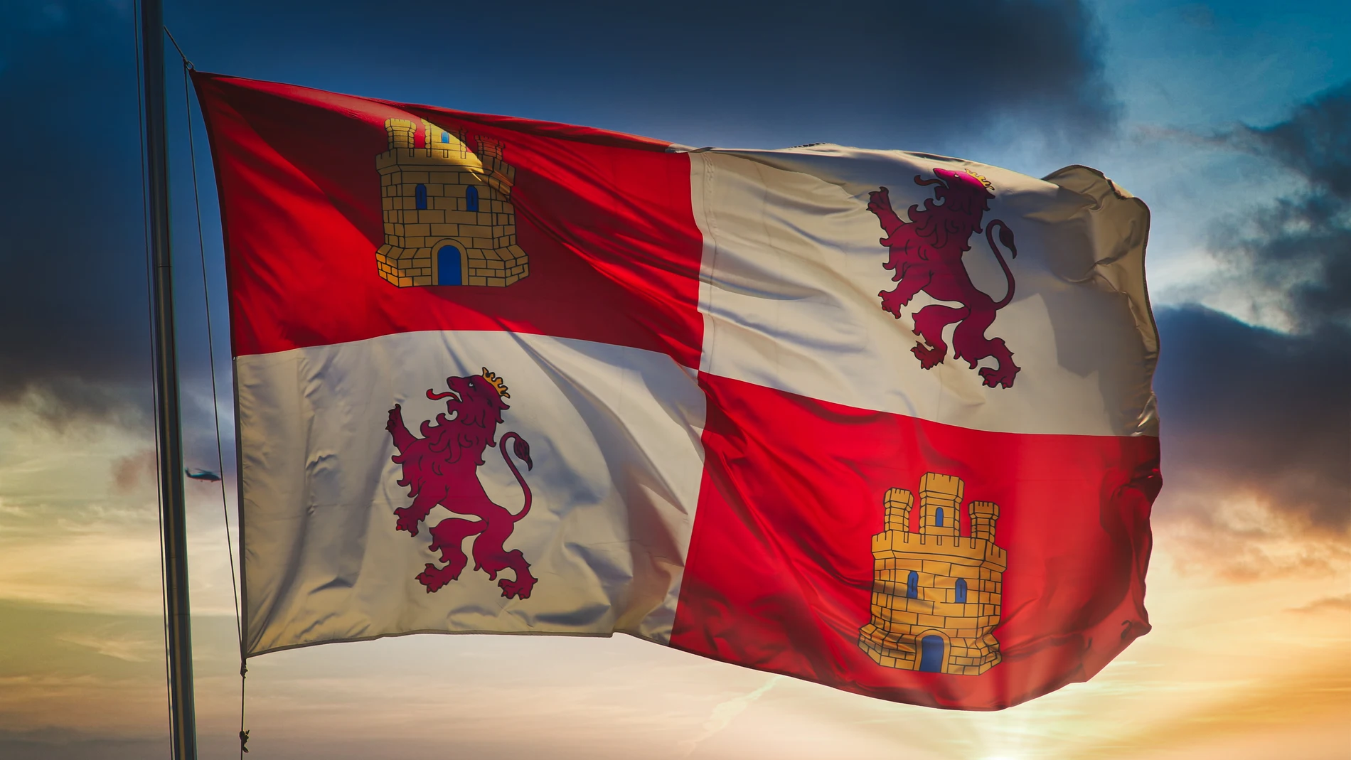 Bandera de Castilla y León
