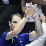 Rafael Nadal en el Six Kings Slam, día 2.