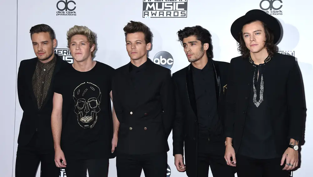Liam Payne, junto al resto de componentes de One Direction
