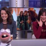 Adriana Torrebejano y Eva Ugarte en 'El Hormiguero'