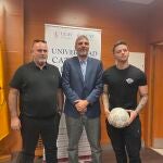 Presentación en la UCAV del campeonato internacional de fútbol freestyle “Goldball Open Championship”