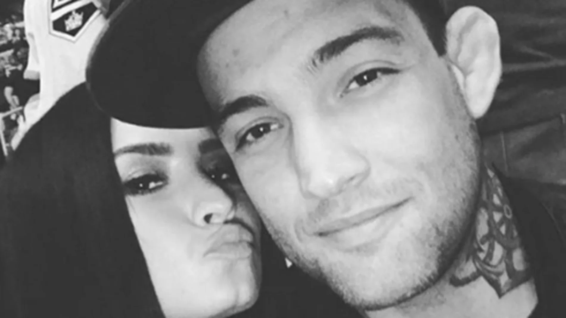 El luchador junto a Demi Lovato