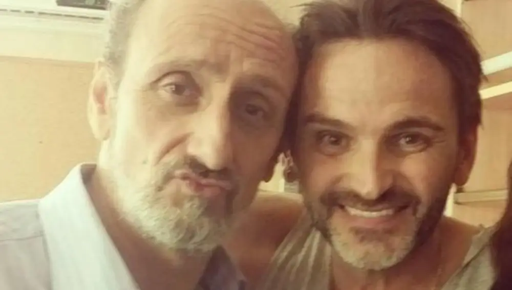 José Luis Gil y Fernando Tejero en una imagen de archivo