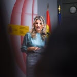 Yolanda Díaz presenta el Congreso Internacional del Trabajo