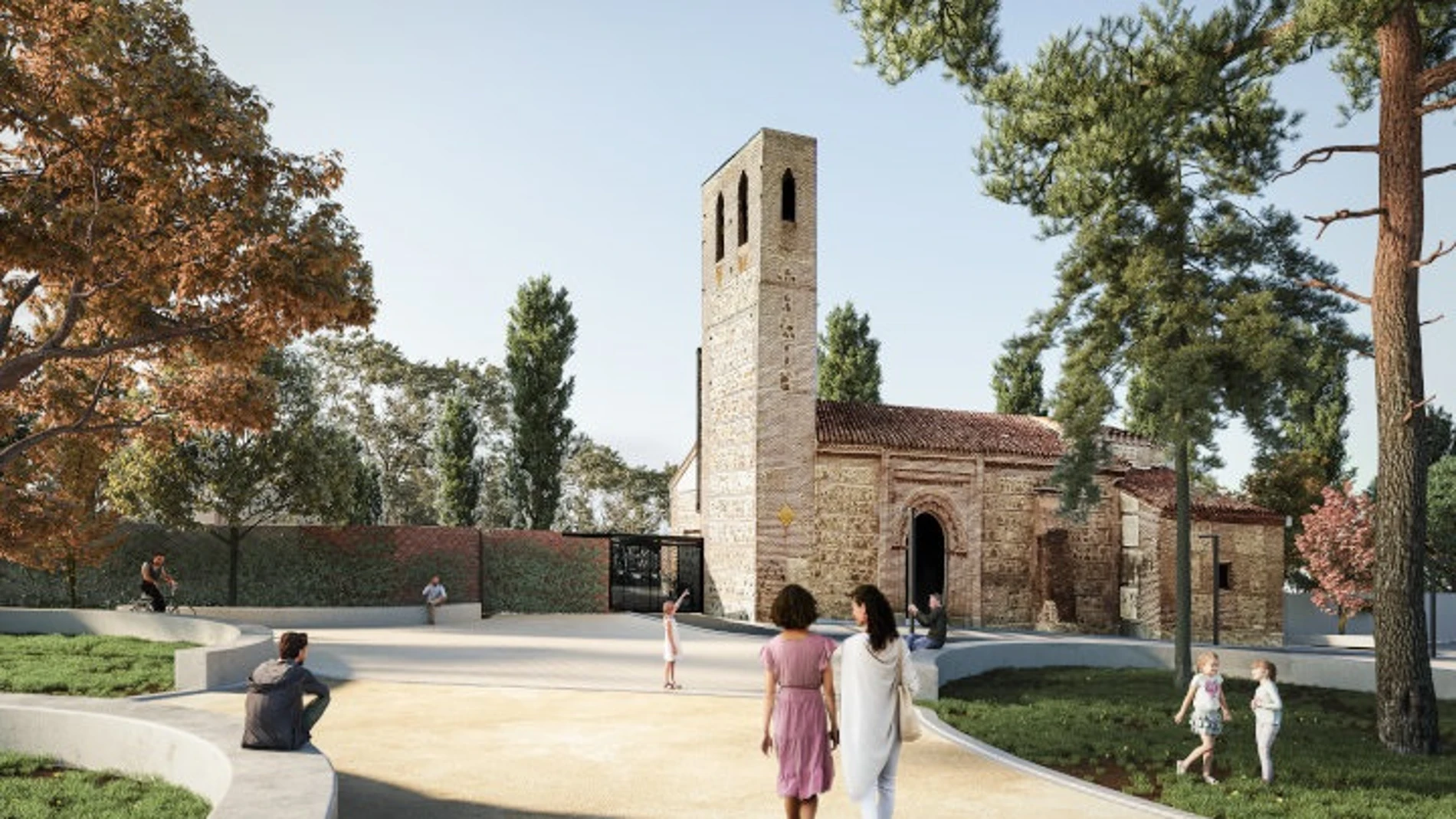 Recreación digital del proyecto de urbanización en los antiguos terrenos de la cárcel de Carabanchel REMITIDA / HANDOUT por AYUNTAMIENTO DE MADRID Fotografía remitida a medios de comunicación exclusivamente para ilustrar la noticia a la que hace referencia la imagen, y citando la procedencia de la imagen en la firma 17/10/2024
