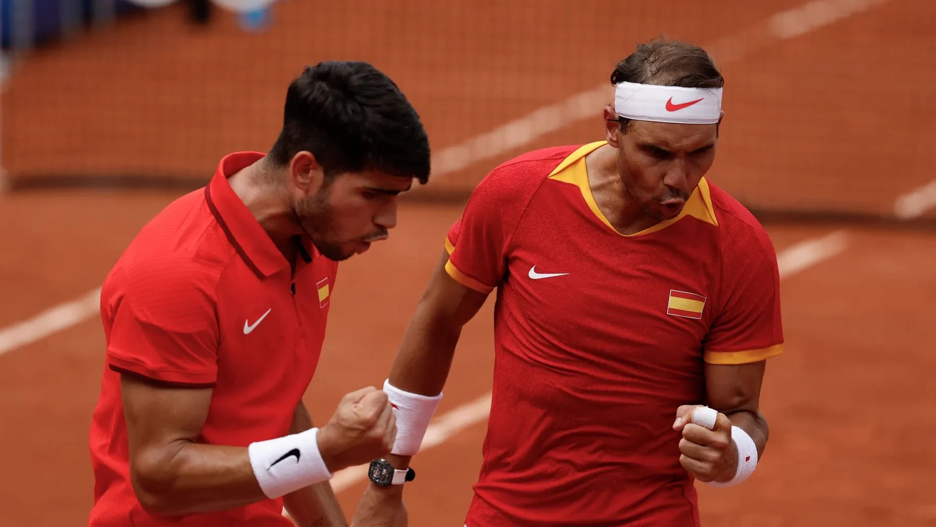 Nadal - Alcaraz hoy: horario y dónde ver en televisión, semifinales Six King Slam 2024.